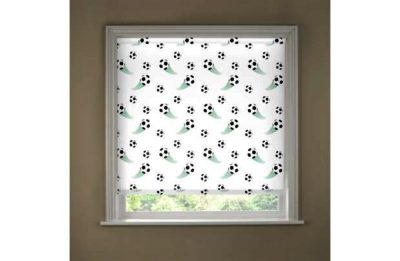 Football 2ft Blackout Roller Blind. Football 2ft Blackout Roller Blind.